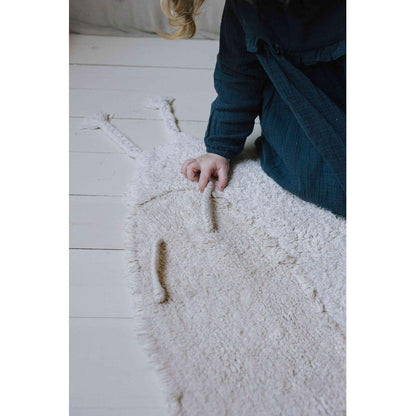 Washable Rug Snail, 90 x 130 cm