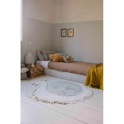 Washable Rug Snail, 90 x 130 cm