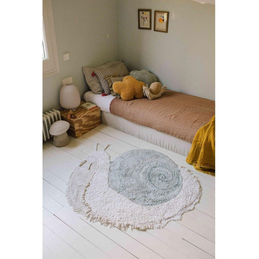 Washable Rug Snail, 90 x 130 cm