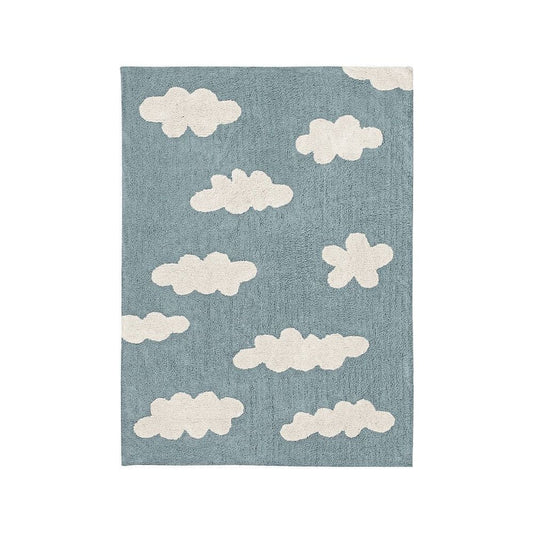 Washable Rug Clouds, 120 x 160 cm