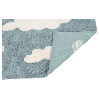 Washable Rug Clouds, 120 x 160 cm