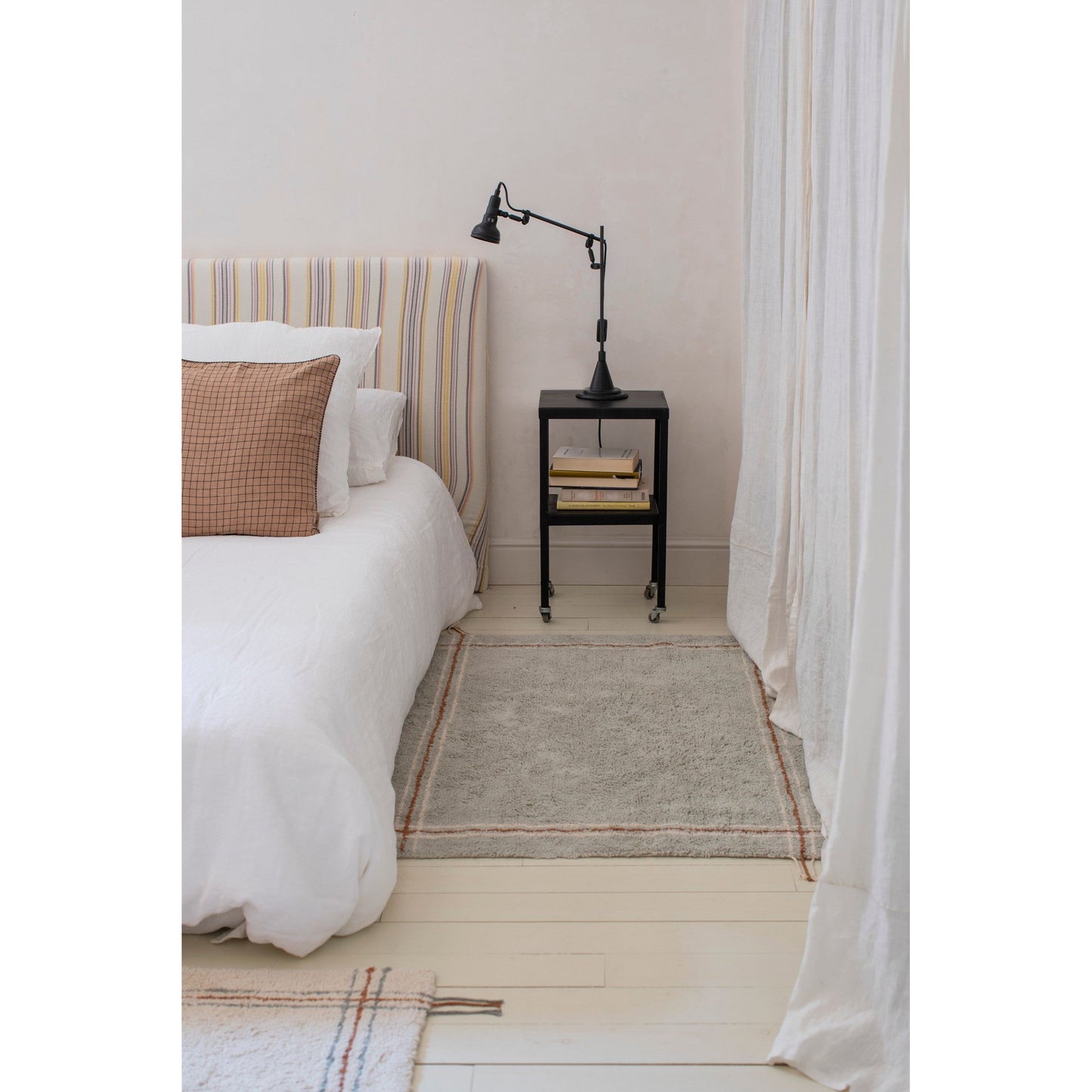 Washable Rug Cuisine Blue Sage, 90x130 cm 