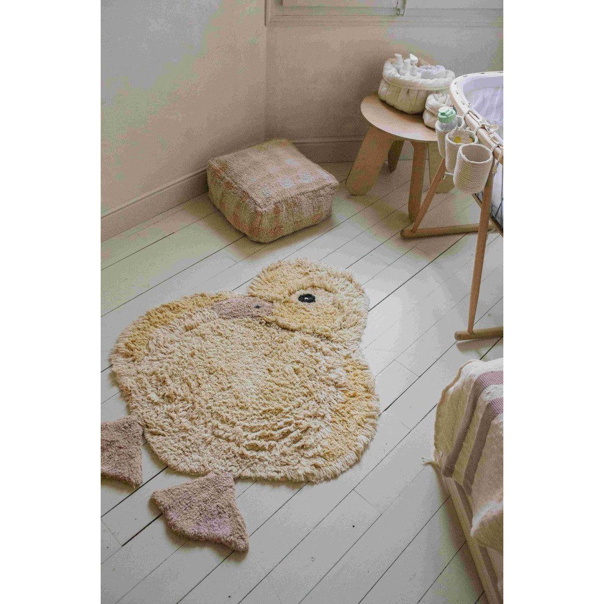 Washable Rug Duck, 95 x 120 cm