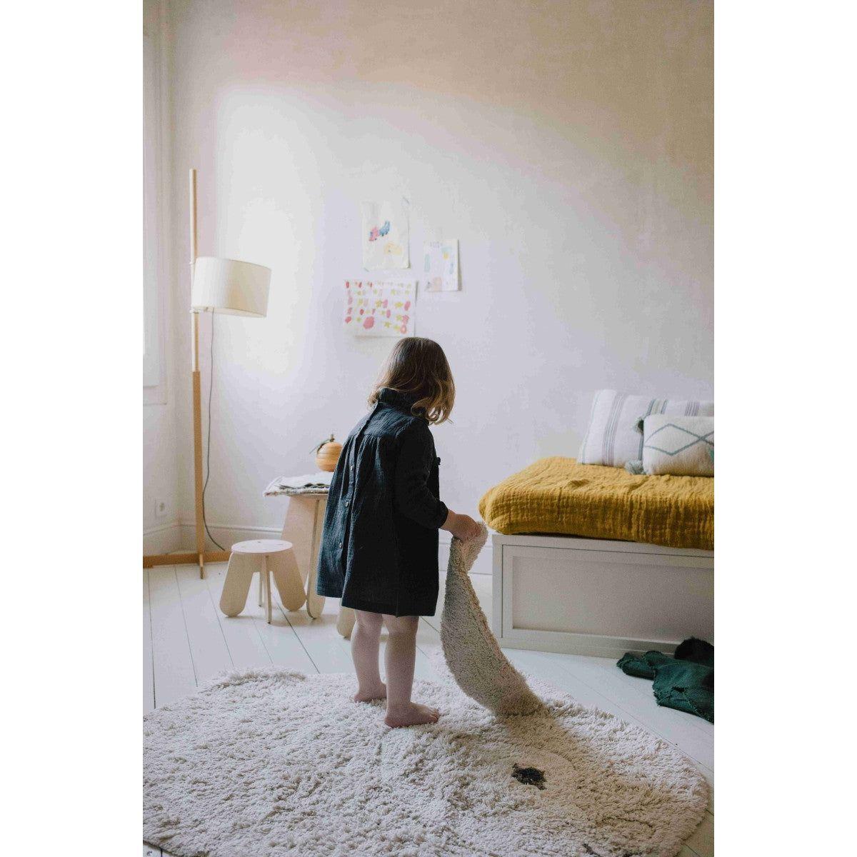 Washable Rug Bunny, 130 x 135 cm