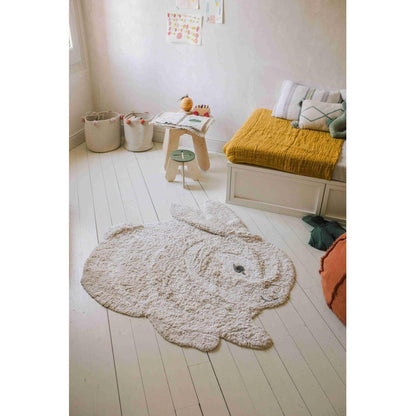 Washable Rug Bunny, 130 x 135 cm