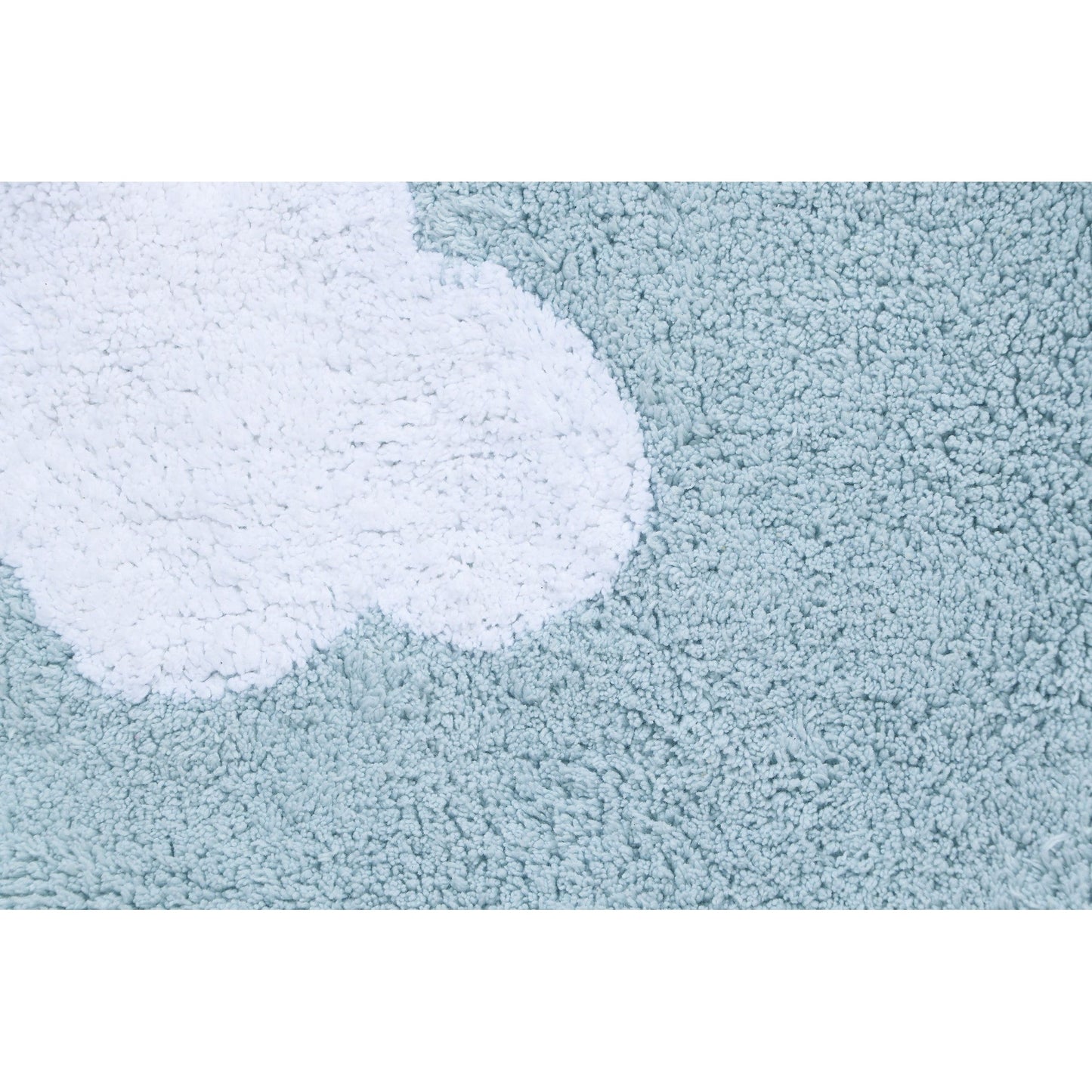 Washable Rug Puffy Dream Blue Cloud, 110 x 170 cm