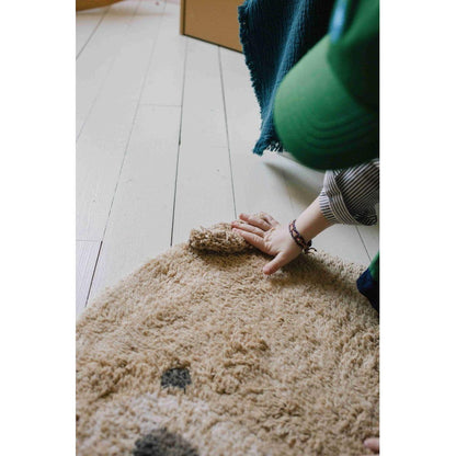 Washable Rug Teddy, 120 x 122 cm
