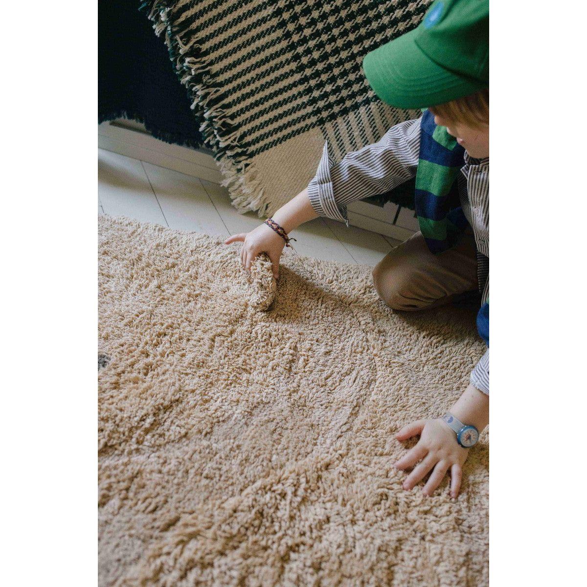 Washable Rug Teddy, 120 x 122 cm