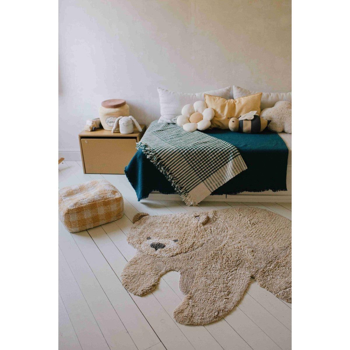 Washable Rug Teddy, 120 x 122 cm