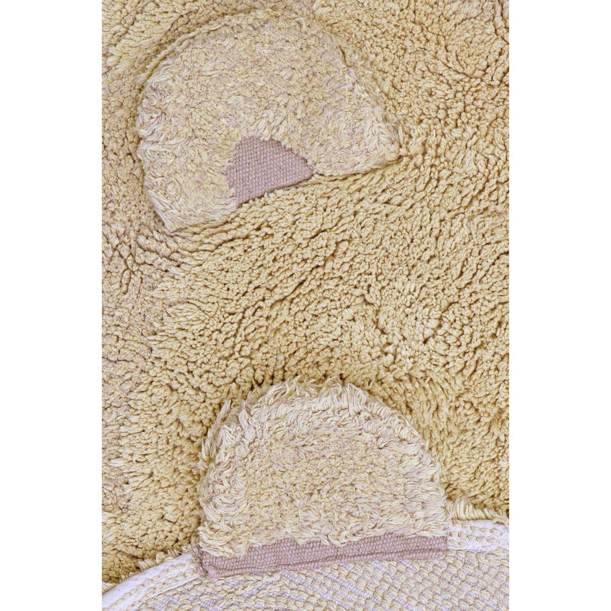 Washable Rug Teddy, 120 x 122 cm