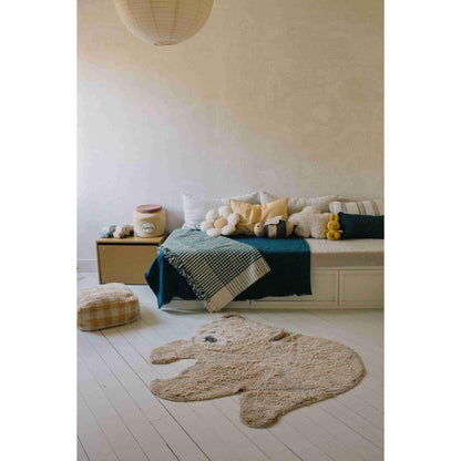 Washable Rug Teddy, 120 x 122 cm