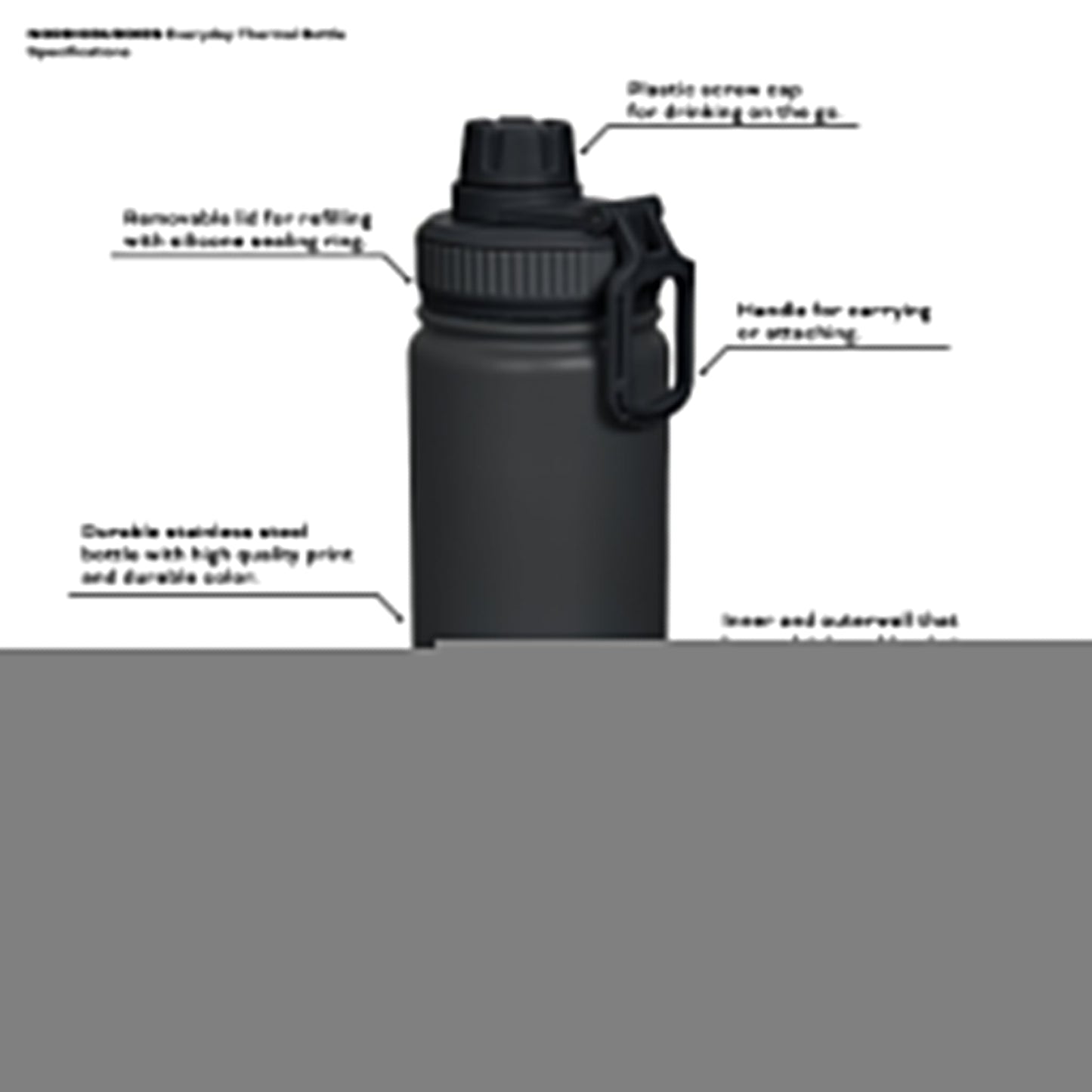 Snufkin Thermal Everyday Bottle