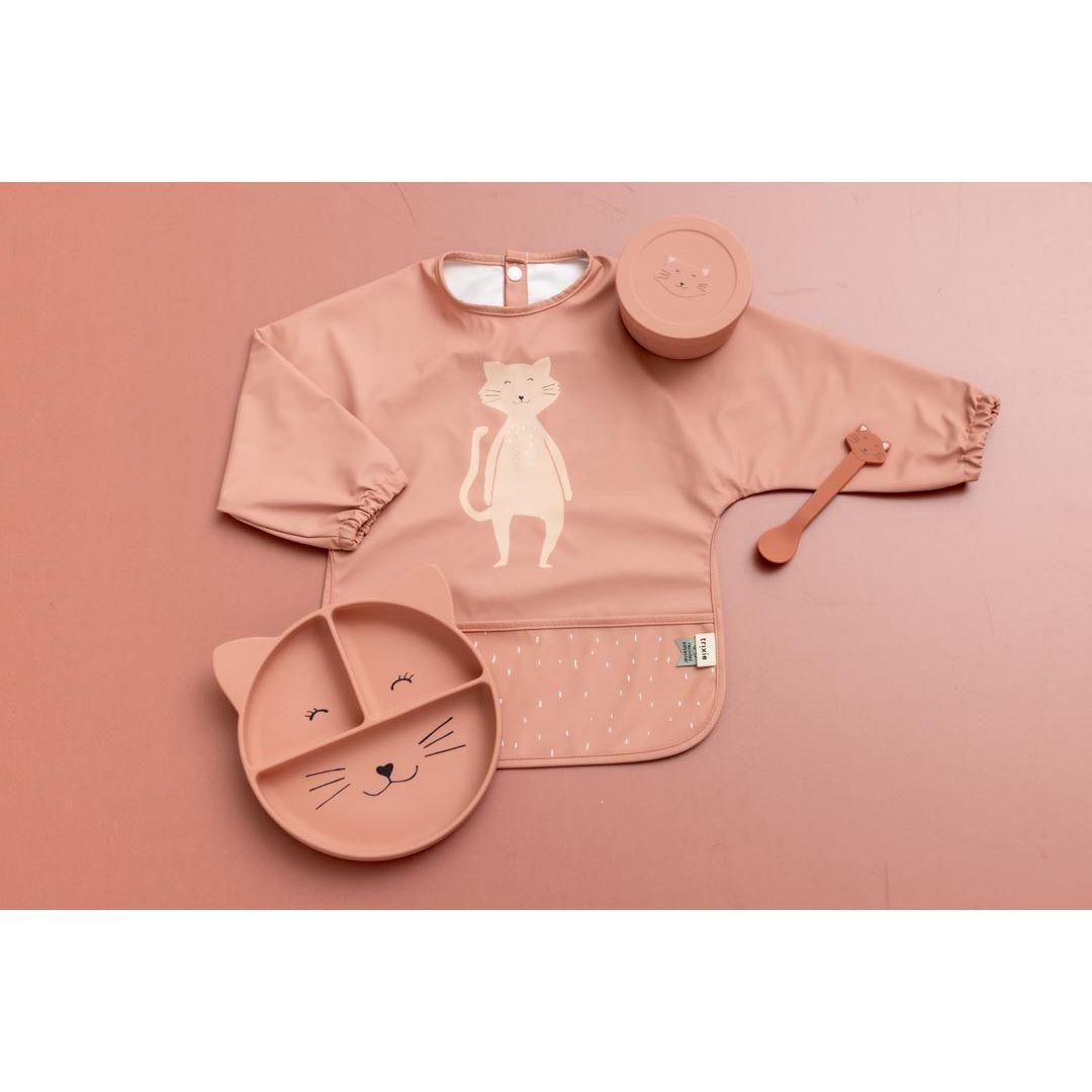 Waterproof Long Sleeve Bib - Mrs. Cat