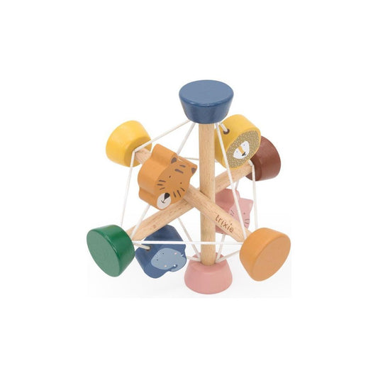 Wooden Activity Ball - Trixie Baby Animals
