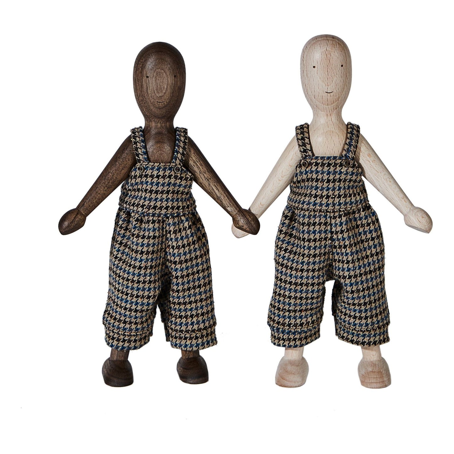 Wooden Beech Doll with Pants