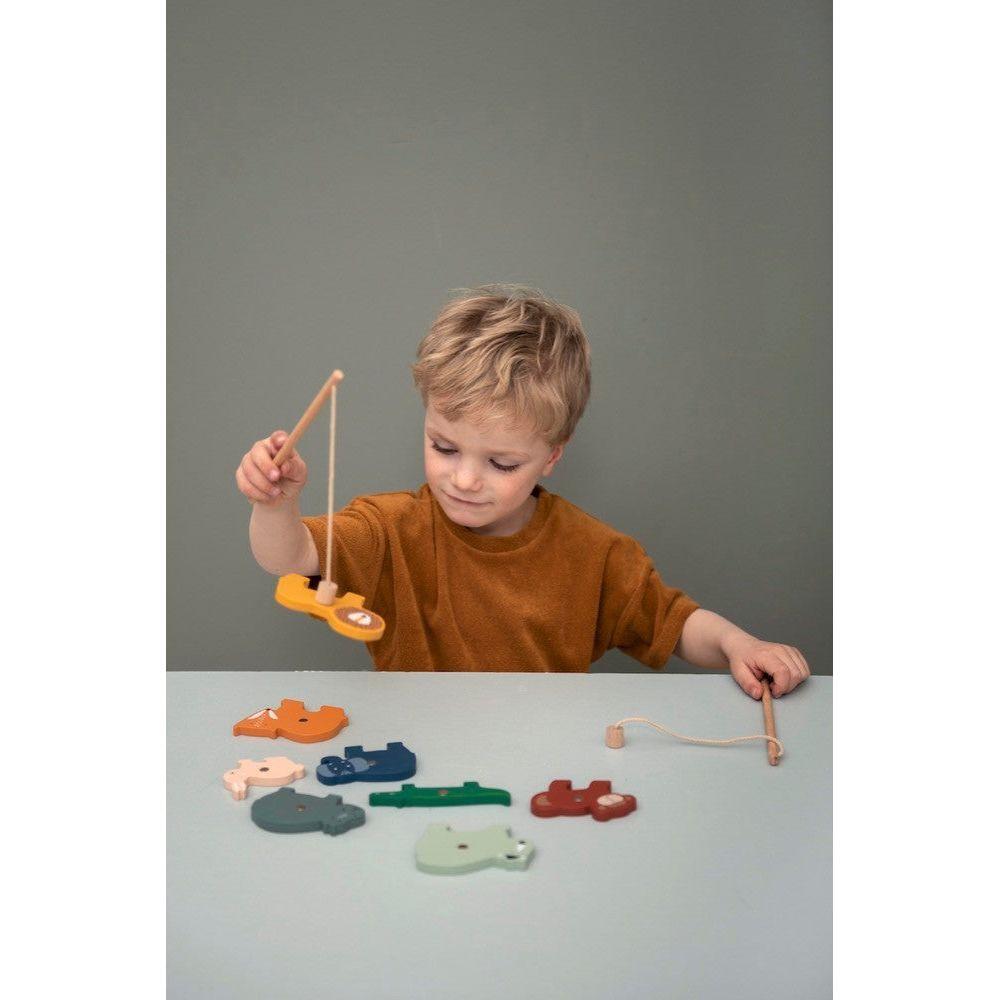 Wooden Fishing Game - Trixie Baby Animals