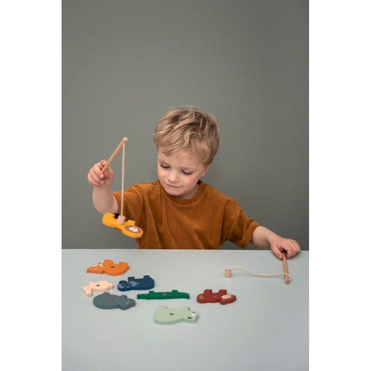Wooden Fishing Game - Trixie Baby Animals