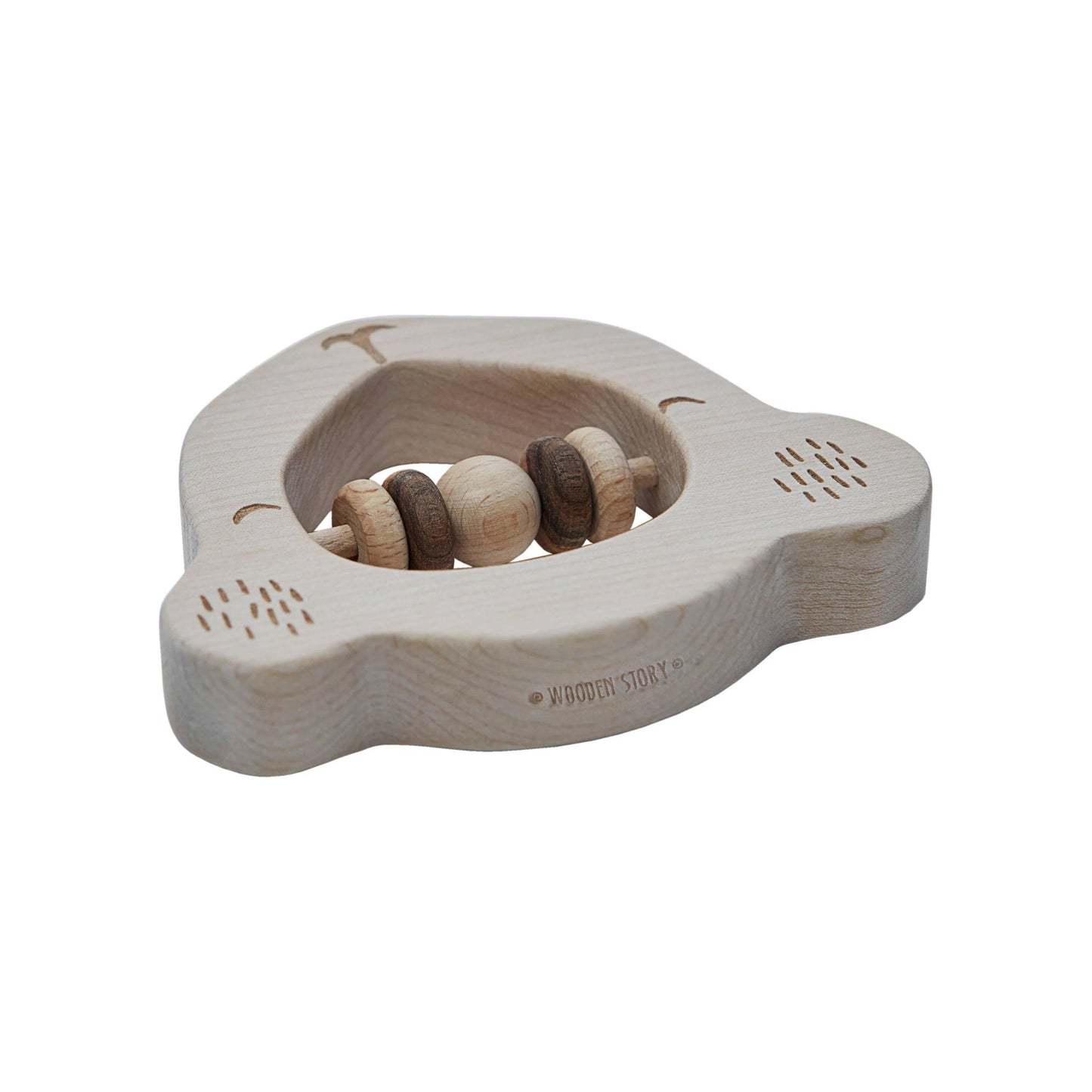 Wooden Rattle - Koala