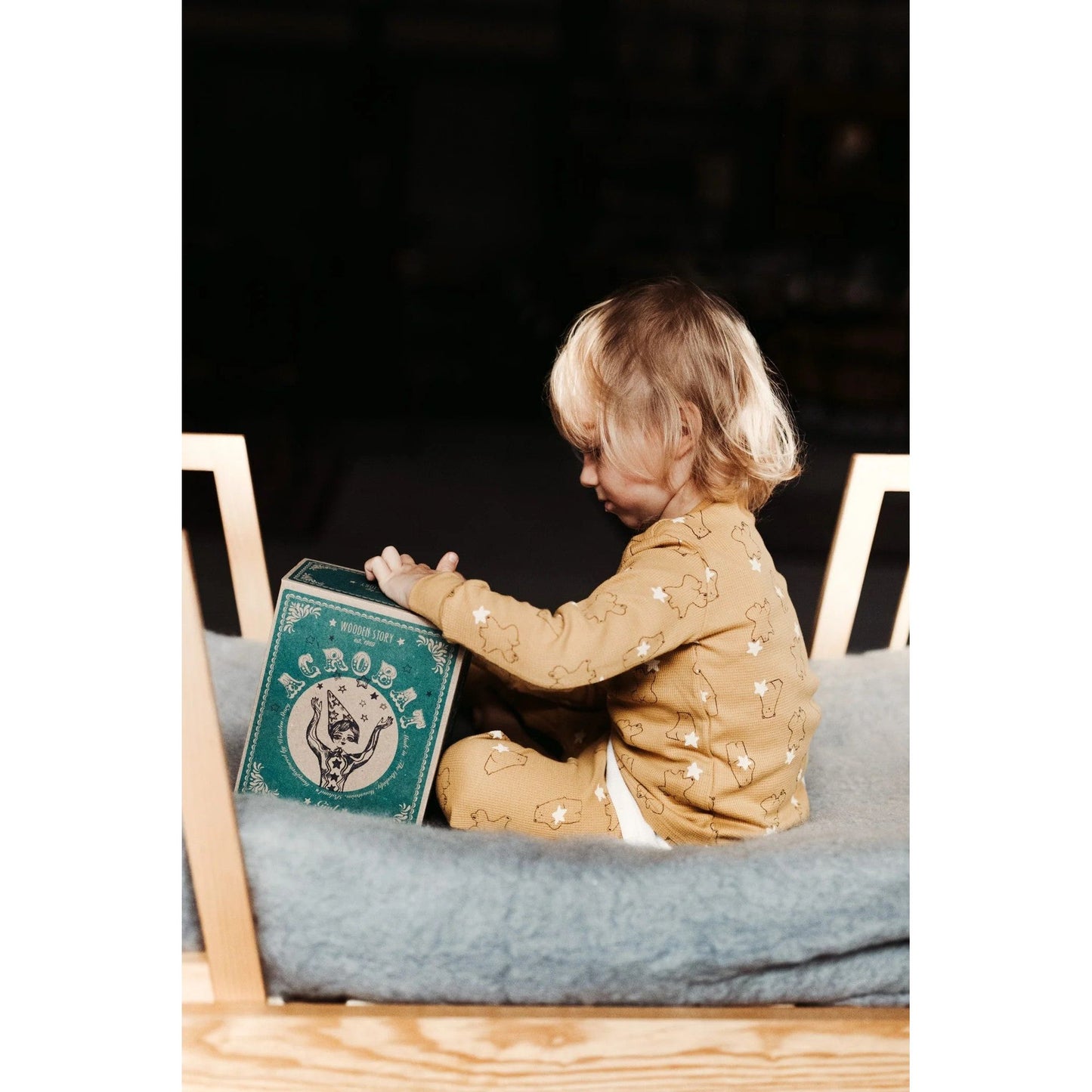 Wooden Toy Acrobat Girl