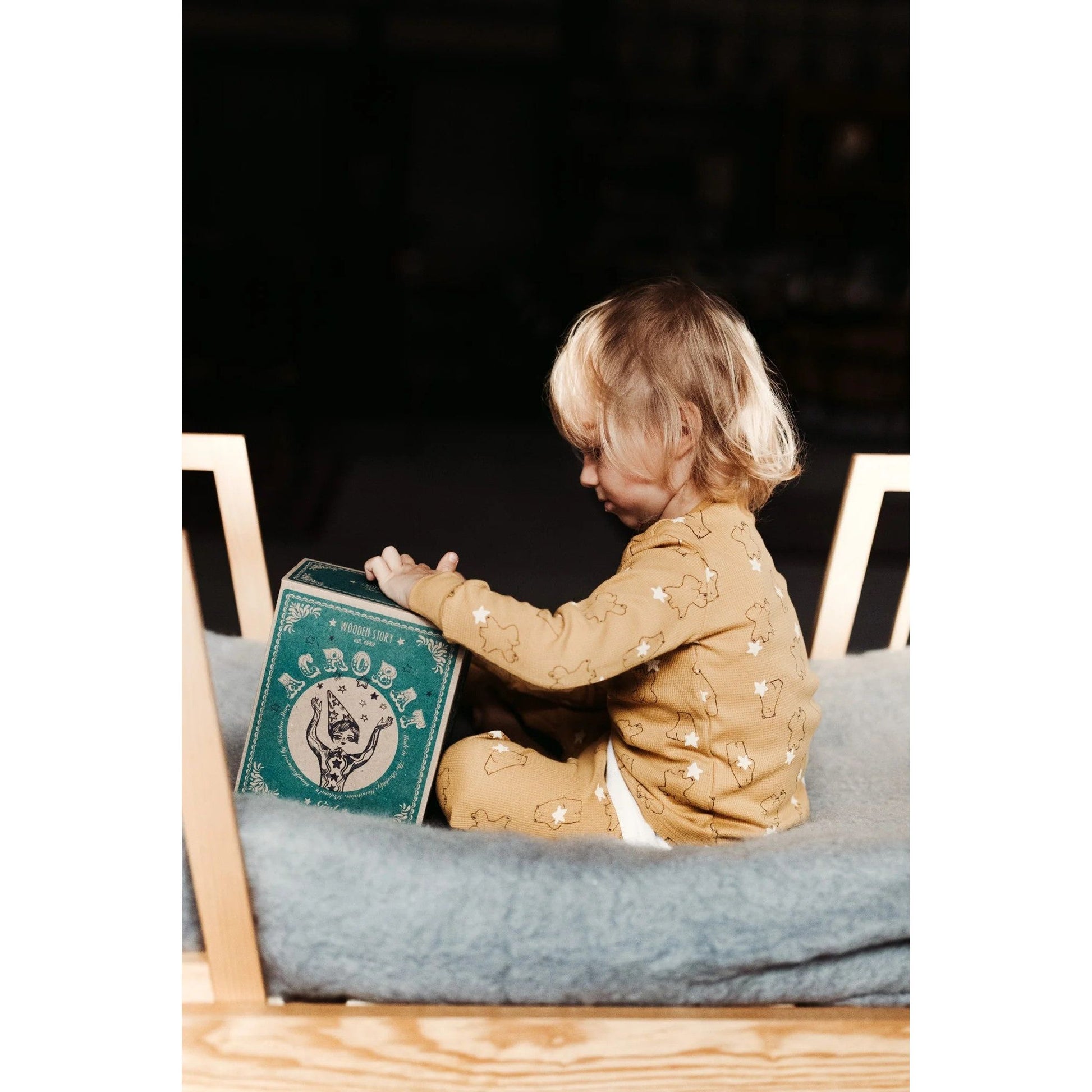 Wooden Toy Acrobat Girl