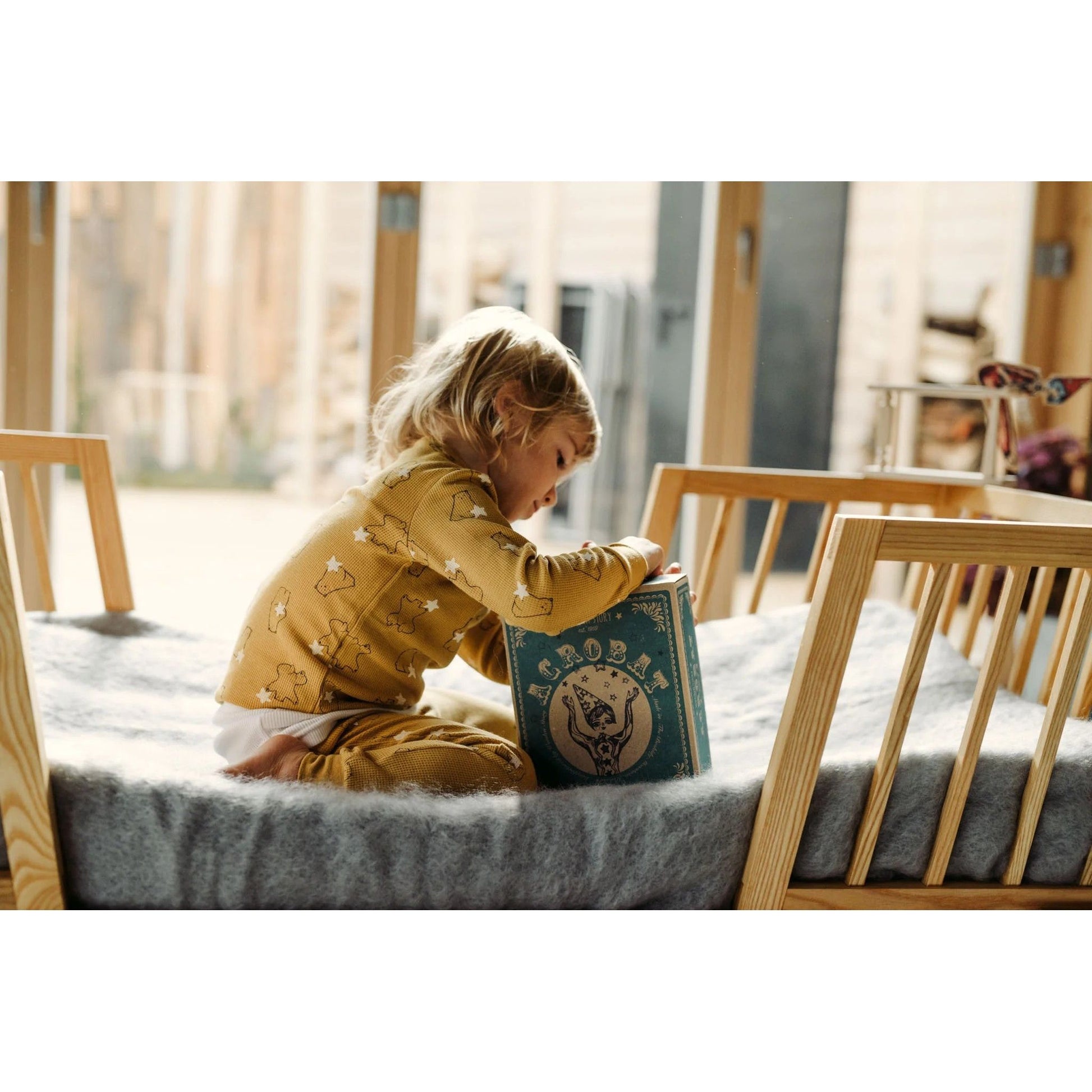 Wooden Toy Acrobat Girl