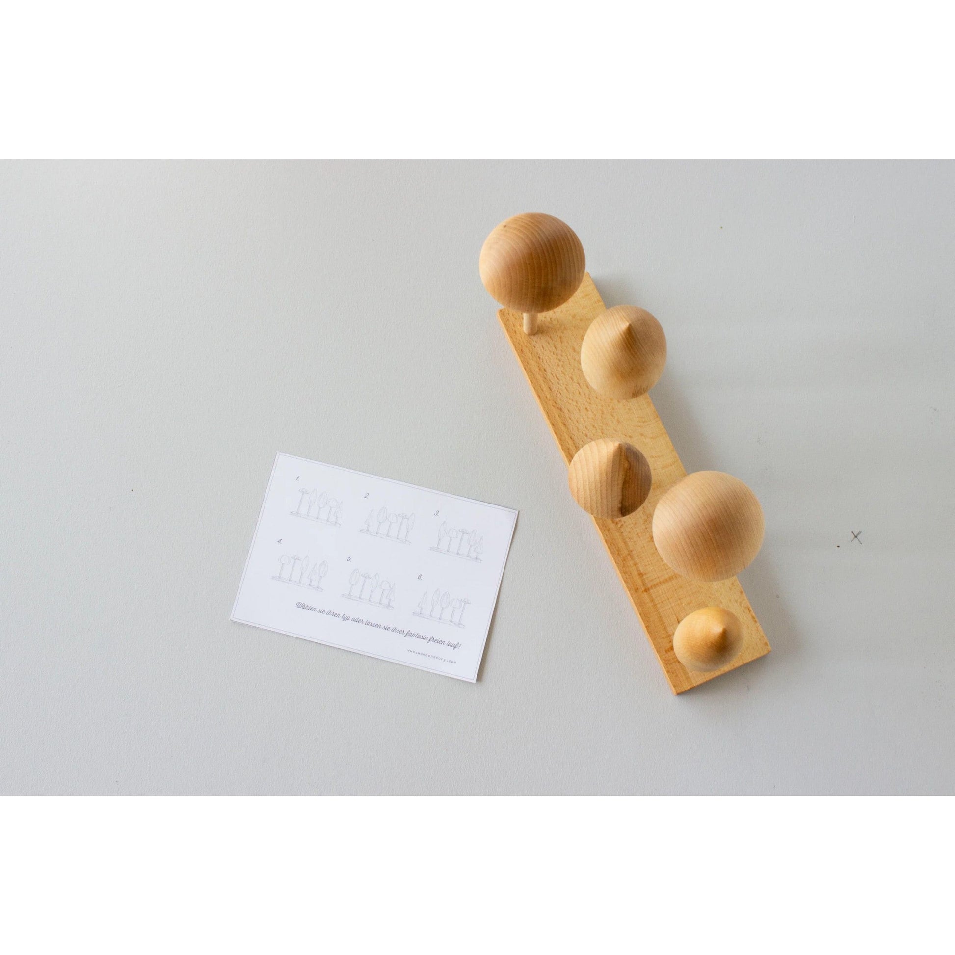 Wooden Tree Crown Puzzle 