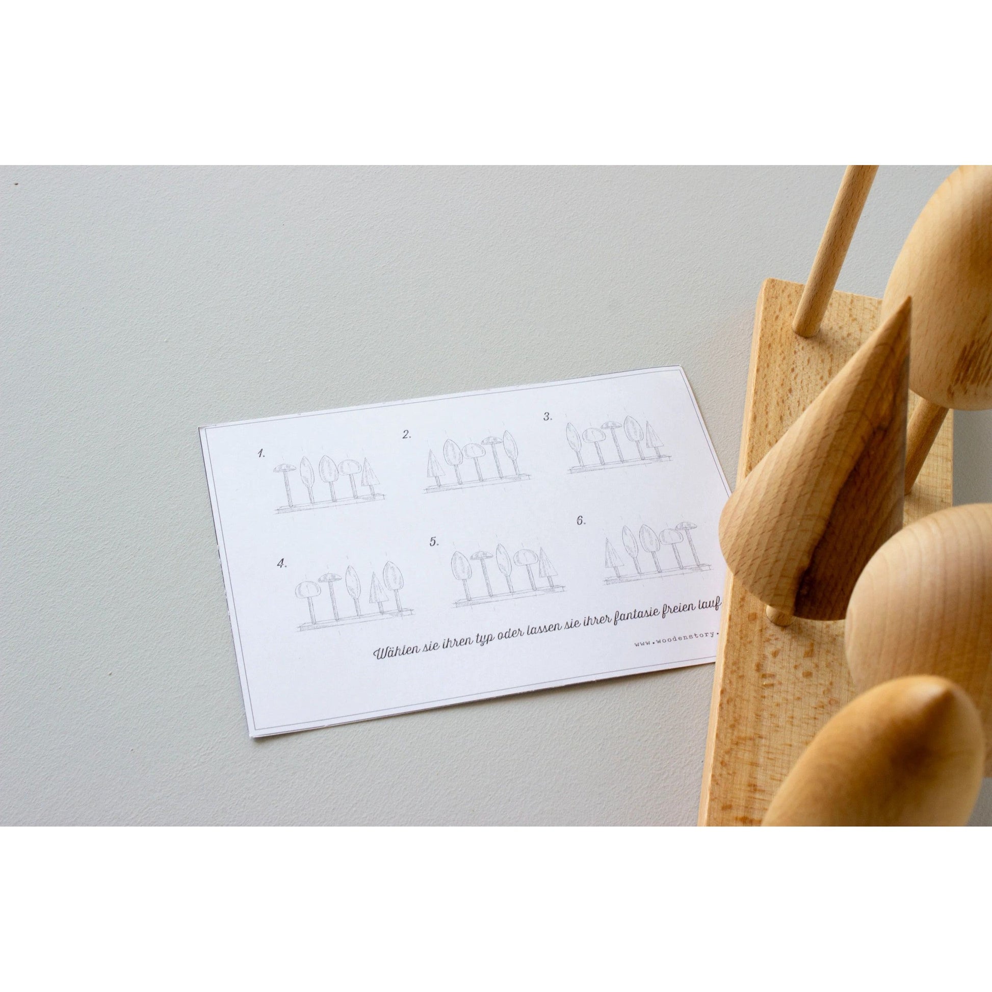 Wooden Tree Crown Puzzle 