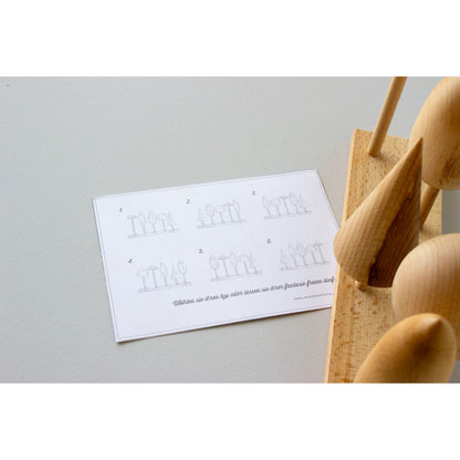 Wooden Tree Crown Puzzle 