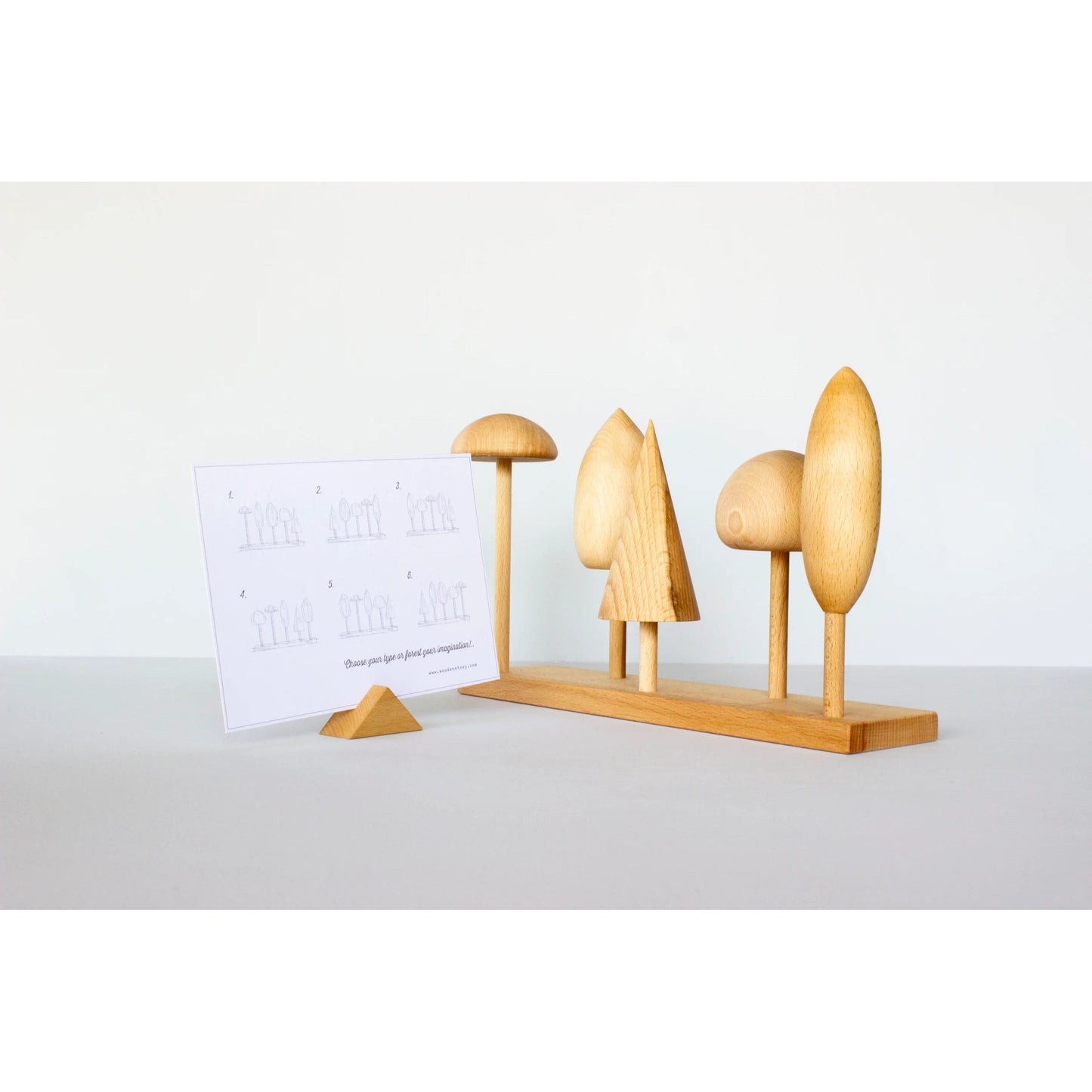 Wooden Tree Crown Puzzle 