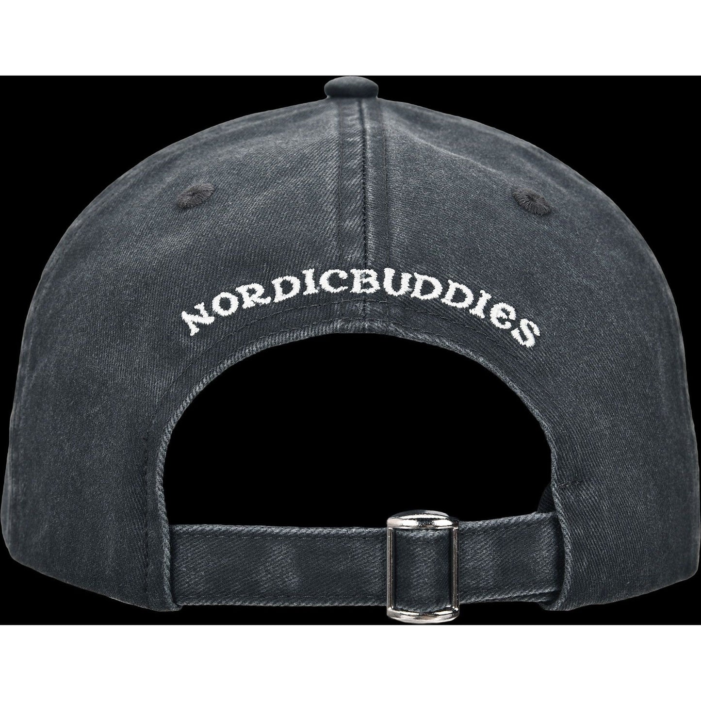 Novels Washed Denim Adult Cap - Grey